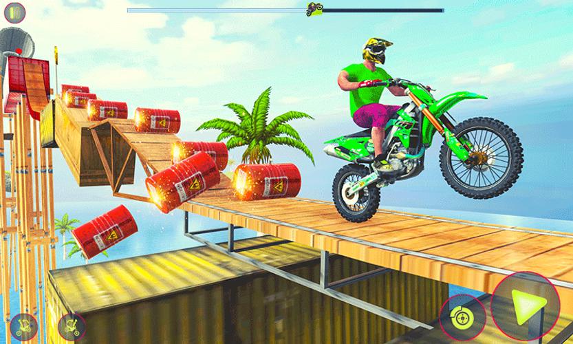 Crazy Bike Racing Stunt Game Ảnh chụp màn hình 3