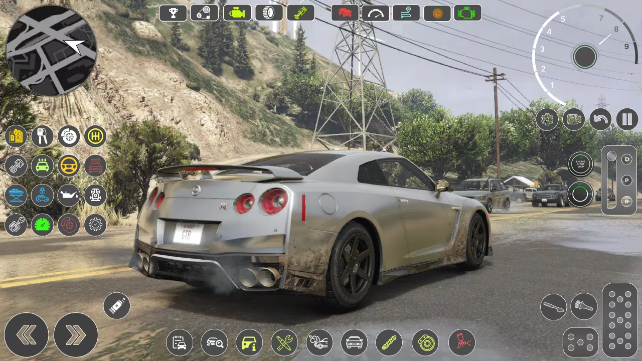 GT-R Car Race Schermafbeelding 2