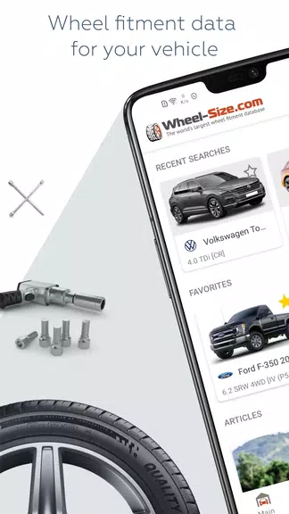 Wheel Size - Fitment database Capture d'écran 2