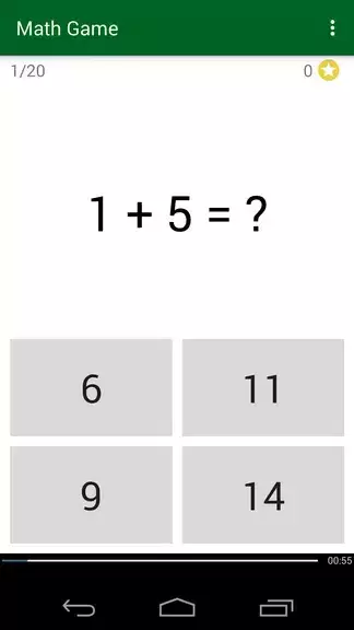 Schermata Math games offline 2