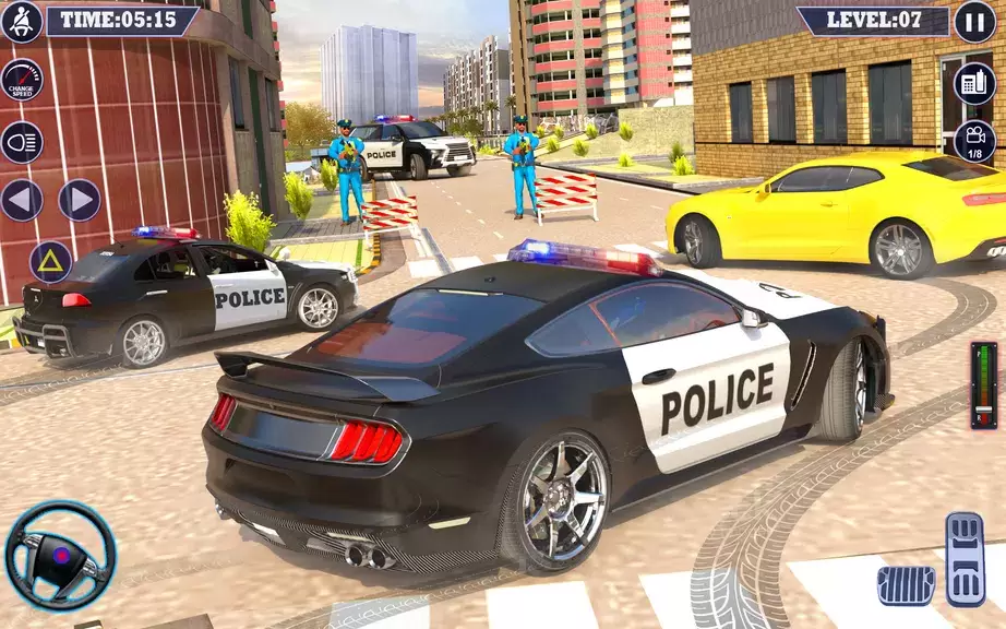 Police Car Driving Games 3D Schermafbeelding 3