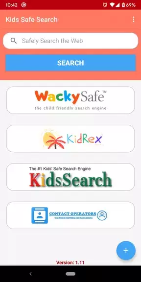 Kids Safe Search Zrzut ekranu 2