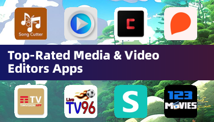 Top-Rated Media & Video Editors Apps