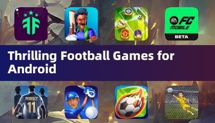 Android向けスリリングなサッカーゲーム