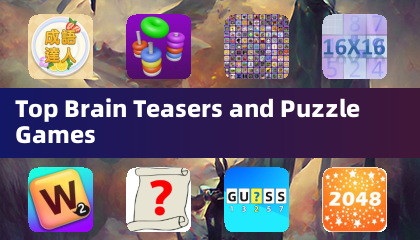 Top Brain Teasers and Puzzle Games