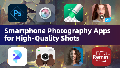 Applications de Photographie sur Smartphone pour des Clichés de Haute Qualité