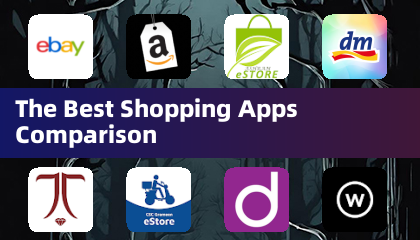 Comparaison des meilleures applications de shopping
