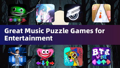 エンターテインメントのための素晴らしい音楽パズルゲーム