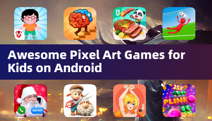 Awesome Pixel Art Games for Kids on Android