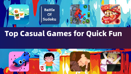 すぐに楽しめるトップカジュアルゲーム