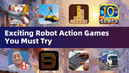 무료로 즐길 수 있는 흥미진진한 로봇 액션 게임