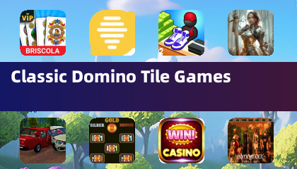 Jogos Clássicos de Peças de Dominó