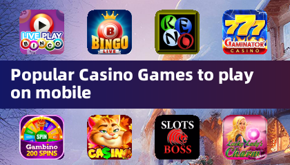 Jogos de Cassino Populares para Jogar em Dispositivos Móveis