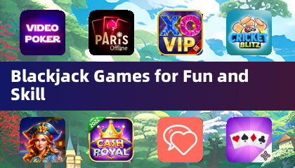 Jogos de Blackjack para diversão e habilidade