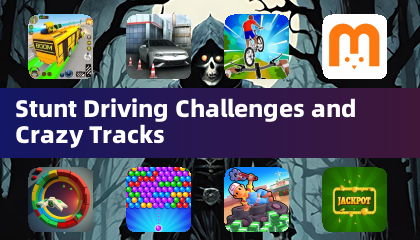 스턴트 드라이빙 도전과 미친 트랙