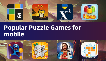 모바일용 인기 퍼즐 게임