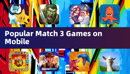 Jogos Populares de Match 3 para Celular