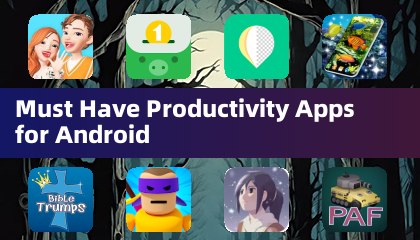 Android용 생산성 앱이 있어야 합니다.