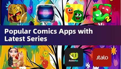Aplicativos de Quadrinhos Populares com as Últimas Séries