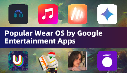 Aplicativos Populares de Entretenimento para Wear OS by Google