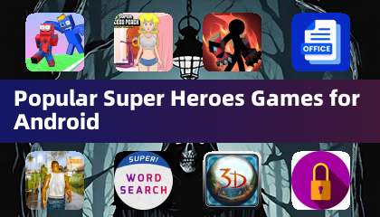 안드로이드용 인기 슈퍼히어로 게임