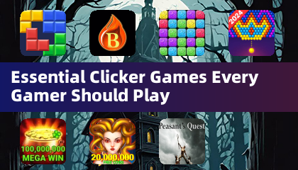 모든 게이머가 플레이해야 할 필수 클릭러 게임