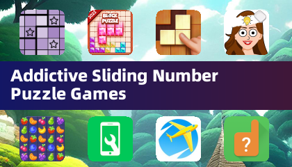 마음이 빠지는 슬라이딩 넘버 퍼즐 게임