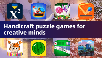 창의적인 마음을 위한 수공예 퍼즐 게임