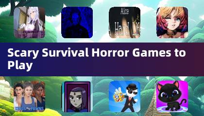 플레이할 수 있는 공포 스트레스 생존 호러 게임