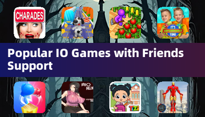 친구 지원이 가능한 인기 IO 게임