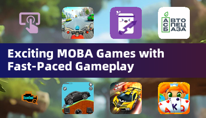 빠른 진행 속도의 MOBA 게임으로 스릴 넘치는 경험을 즐기세요