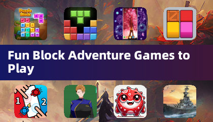재미있는 블록 어드벤처 게임을 플레이하세요