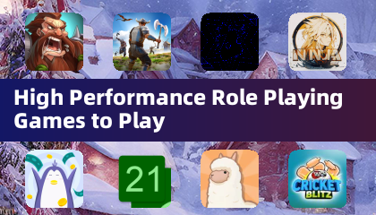 높은 성능의 롤플레잉 게임을 플레이하세요