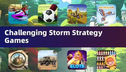 도전적인 폭풍 전략 게임