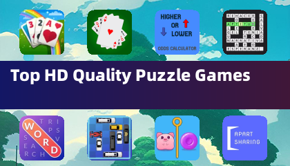 최고의 HD 품질 퍼즐 게임