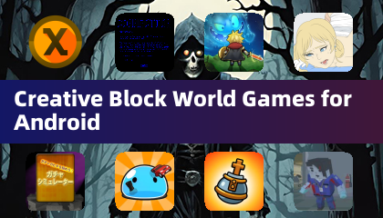 Android向けクリエイティブブロックワールドゲーム